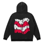 Up In Flames Hoodie Snow Wash (2)