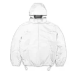 Up In Flames Waterproof Windbreaker Alpine White (1)