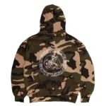 Up In Flames Camo Waffle Zip up 3