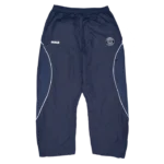 Up In Flames UIF x Poser Équipe Track Pants Navy White (2)